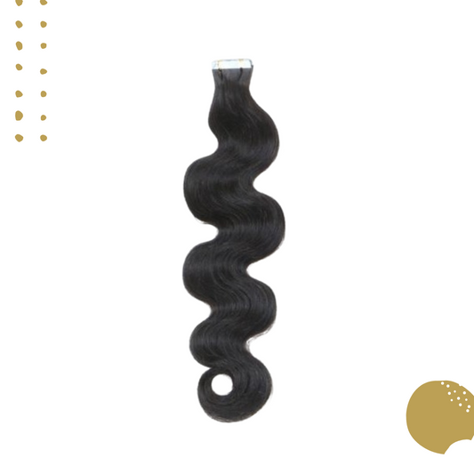 Body Wave Tape-In Hair Extension - 100% Human Remy Hair